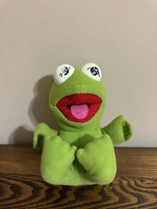 Muppets  Henson Vintage 1987 Baby Kermit The Frog 7" Plush - Picture 1 of 6