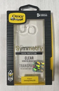OtterBox Symmetry Series Case for Samsung Galaxy A20 - Authentic - Clear - Picture 1 of 1