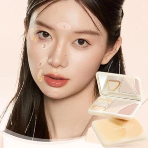 Judydoll Iluminador Doble Textura Polvo Mate/Crema Set 2 Colores a ]ж д K2T2 - Imagen 1 de 12