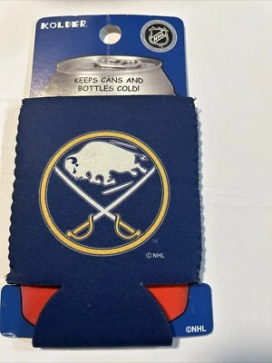 Buffalo Sabres Can Holder Cooler NHL Official Beer & Can Koozie NEW — 第 1/4 张图片