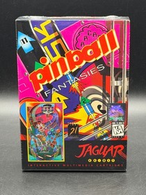 Pinball Fantasies Atari Jaguar 64 BIT Sealed New Authentic 21st Century