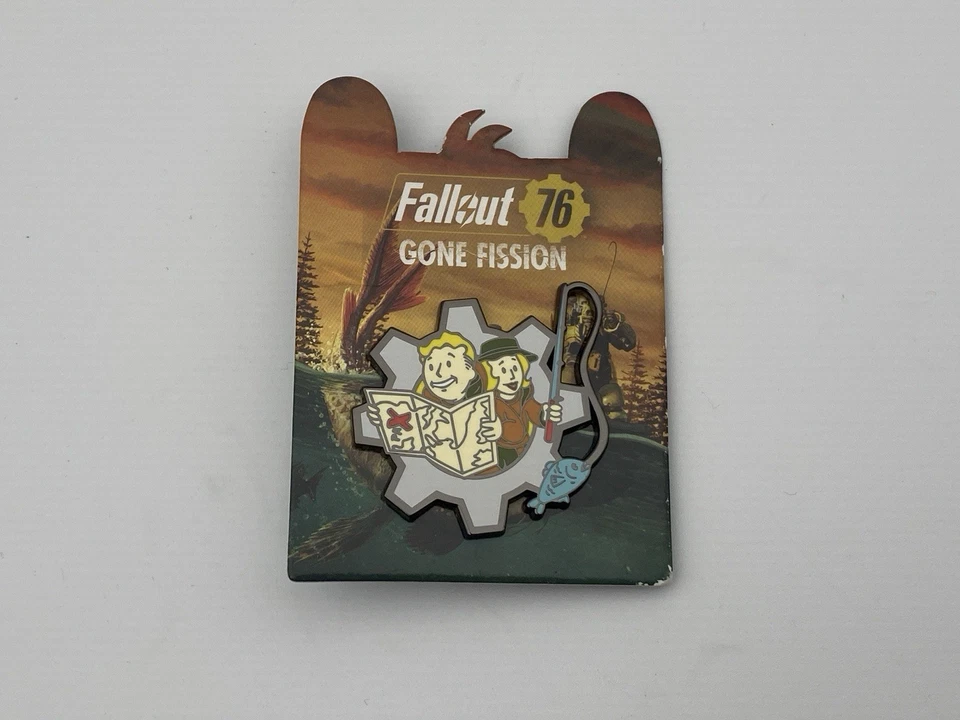 Pinny Arcade PAX Aus 2025 Fallout 76 Gone Fission Vault Boy Cog Pin Bethesda 3 4 - Image 1 of 2