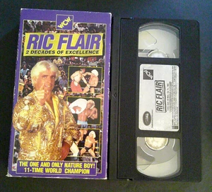 Ric Flair : 2 Decades of Excellence on VHS Video (1995) Harley Race Dusty Rhodes - Picture 1 of 2