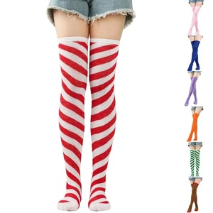 Bequeme und lebendige Overknee Socken Trendy Look für alle Gelegenheiten - Picture 1 of 45