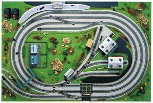Hornby R8011 OO Gauge Railway Layout Trak-Mat Diorama Size 1800 x 1200mm Unused - Picture 1 of 1