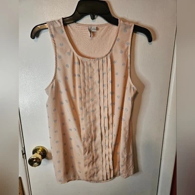 Top de lunares sin mangas talla mediana Elle para mujer Foto 1 de 4