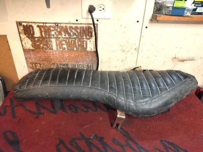 Harley-Davidson Ironhead Sportster 1957-1985 asiento cobra personalizado XLH XLCH Foto 1 de 4