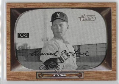 2004 Bowman Heritage Black & White Whitey Ford #59 HOF - Image 1 of 2