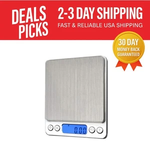LCD Portable Mini Scale 3000g - Perfect for Jewelry and Cooking Needs - Picture 1 of 9
