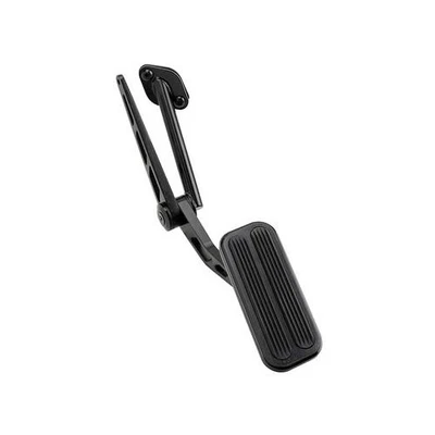 Lokar Throttle Pedal Assembly Midnight Series Billet Aluminum Rubber Black Chevy Foto 1 de 3