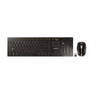 Cherry DW 9100 SLIM - Kabellos - RF Wireless + Bluetooth - QWERTY - Schwarz - Bild 1 von 1
