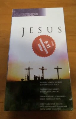 Vintage Jesus VHS Tape 1979 FDNY 9-11 Remembrance Edition New Sealed - Image 1 of 4