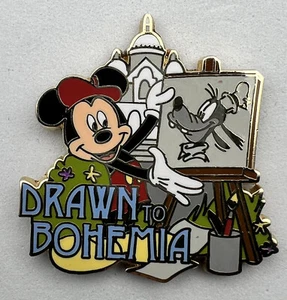 Adventures By Disney ABD - Mickey - Land of Eternal Knights Drawn to Bohemia Pin - Picture 1 of 2