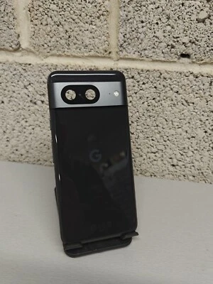 Google Pixel 8 GPJ41 BLACK Full Housing Rear Chassis Glass Back Cover Part - Image 1 of 2