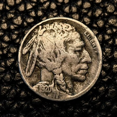 (ITM-5602) 1920-S Buffalo Nickel ~ Fine+ (F+ / FN+) Cndtn ~ COMBINED SHIPPING! - Image 1 of 3
