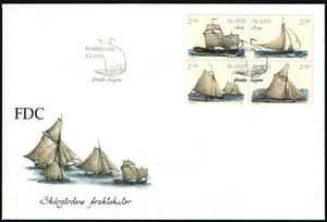 Aland FDC 1995, Cargo Vessels, Sailing Boats, Mint - Picture 1 of 1