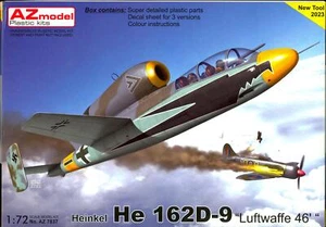 AZ Models 1/72 HEINKEL He-162D-9 SALAMANDER "Luftwaffe '46" - Picture 1 of 2