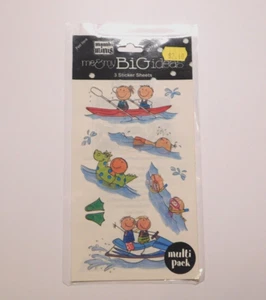 Mambi Minis Me & My Big Ideas 3 Sheets ~Water Sports Kids~ Stickers Multi Pack - Picture 1 of 2