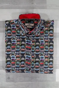 Camisa Para Hombres Claudio Lugli Couture Chevrolet Chevvy Clásica Estampado Coche 3XL XXXL - Imagen 1 de 10
