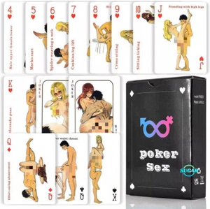 Fun Sex Cards Adults Sex Card Game Sexual Position Poker Foreplay Fun Sex Games - Picture 1 of 10