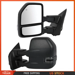 8PIN Towing Mirrors Power Heated Signal Sensor Pair Side For 2015-20 Ford F-150 - Picture 1 of 11