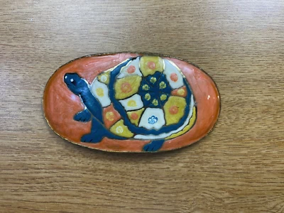 Hebilla de cinturón de moda tortuga pintada a mano Foto 1 de 3