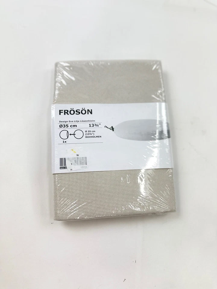 "Funda exterior IKEA Froson 13 3/4 13,75"" beige Duvholmen 803.918.15 nueva con etiquetas" Foto 1 de 2