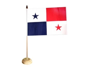 Tischflagge Panama panamaische Tischfahne 15x22cm - Bild 1 von 1