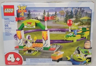 LEGO 10771 Carnival Thrill Coaster Disney pixar Toy Story 4 Buzz Lightyear Alien Foto 1 de 2