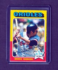 1975 Topps Baseball  # 50 Brooks Robinson Baltimore Orioles