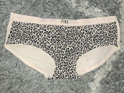 Panty hipster sin costuras Vs Pink fresco y cómodo 2014 nuevo en paquete grande tostado/leopardo  Foto 1 de 2