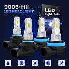 Luces Fuertes Para Auto Carro LED Bulbs 9005+H11 SUPER Blanco High/low Beam 4Pcs