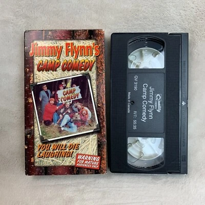 The Jimmy Flynn Show Jimmy Flynn's Camp Comedy VHS Tape - Image 1 of 2