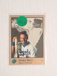 GEORGE BRETT KANSAS CITY ROYALS DONRUSS 1992 STUDIO #181