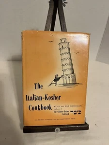 The Italian-Kosher Cookbook by Ruth & Bob Grossman 1964 1st Ed 2nd Printing A-2 - Picture 1 of 18