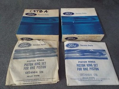 NOS 360/390 Piston Rings 1968 1969 1970 1971 1972 1973 1974-1977 Ford F150/F250  - Imagem 1 de 4