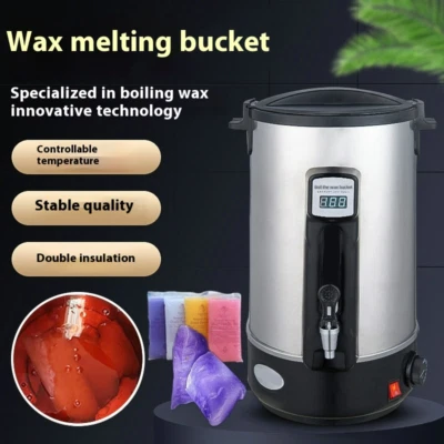 Stainless Steel Wax Melting Machine Salon Melting Wax Bucket Waxing Machine - Image 1 of 4