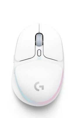 Logicool G Gaming Mouse G705 LIGHTSPEED Bluetooth 2 LIGHTSYNC RGB White G705WL - Image 1 of 4