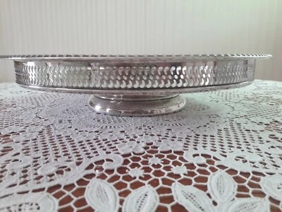 Rarität antikes versilbertes Drehtablett   ca.1910 - Bild 1 von 4