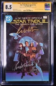 Star Trek: The Movie Special #nn DC Comics CGC SS 8.5 Signed Lloyd, Shatner - Picture 1 of 2