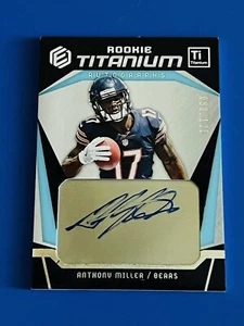 2018 Elements Anthony Miller Bears Rookie Titanium Auto Card #RTA-22; #d /125 - Bild 1 von 2