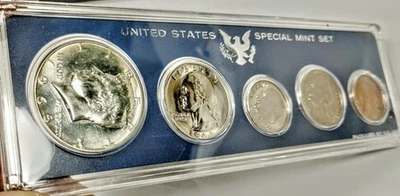 1966 United States Special Mint Set Complete Original With High Grade Coins PQ* - Image 1 of 4
