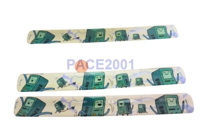 Lote de 3 pulseiras Beemo from Adventure Time Slap - Imagem 1 de 3