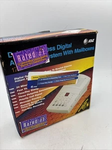 VTG, AT&T Deluxe Cyfrowy system sekretarki bez tafli z 4 skrzynkami pocztowymi. Model: 1725 - Zdjęcie 1 z 9