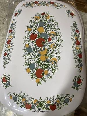 Vintage Corning Corelle SPICE OF LIFE Placemats Vinyl 4pc Set NEW Taiwan - Image 1 of 3