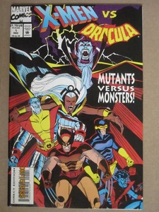 1993 MARVEL COMICS X-MEN VS DRACULA #1 - Picture 1 of 8