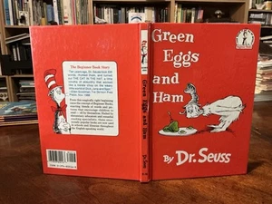 GREEN EGGS AND HAM By Dr. Seuss (1966, HC) Beginner Books VG - Picture 1 of 11
