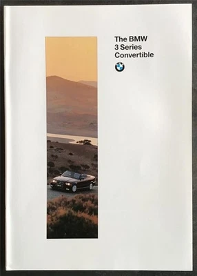 BMW SERIE 3 CONVERTIBLE 318i 320i 328i folleto de ventas febrero 1995 #511032621 Foto 1 de 4