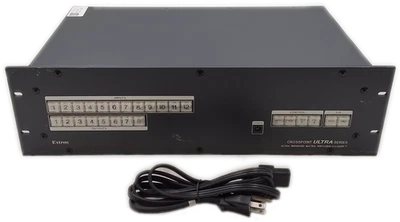 Crosspoint Ultra Wideband Matrix Switcher 12x8 ADSP Rackmount - Image 1 of 4