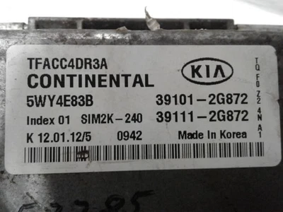 Engine Computer ECU ECM PCM Module 2011-2013 KIA OPTIMA 39101-2G872 - Image 1 of 4